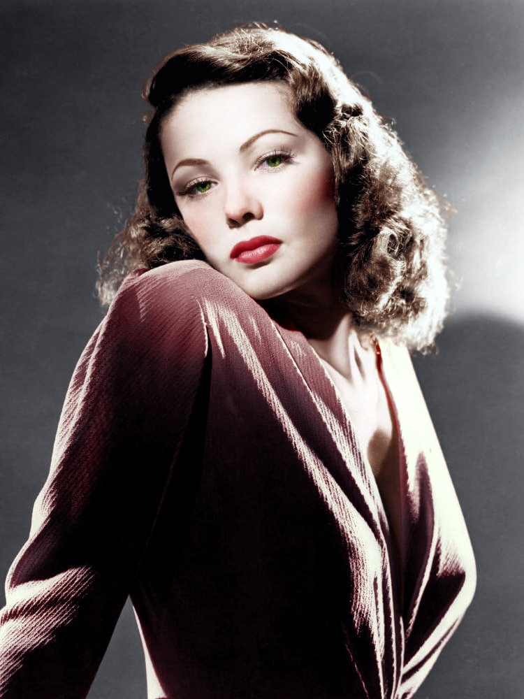 studio photo of a woman that is in color
